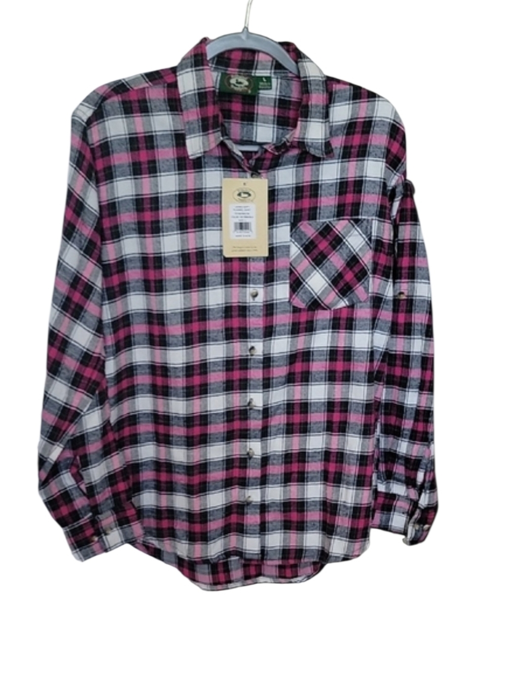 Stillwater Women's Plaid Shirt-Large